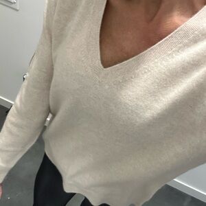 Cozy Cashmere V-Neck Sweater